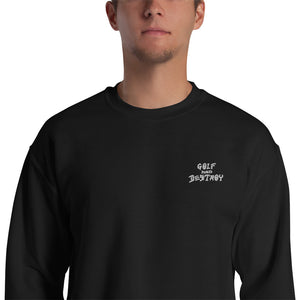 Open image in slideshow, Golf and Destroy Embroided Crewneck
