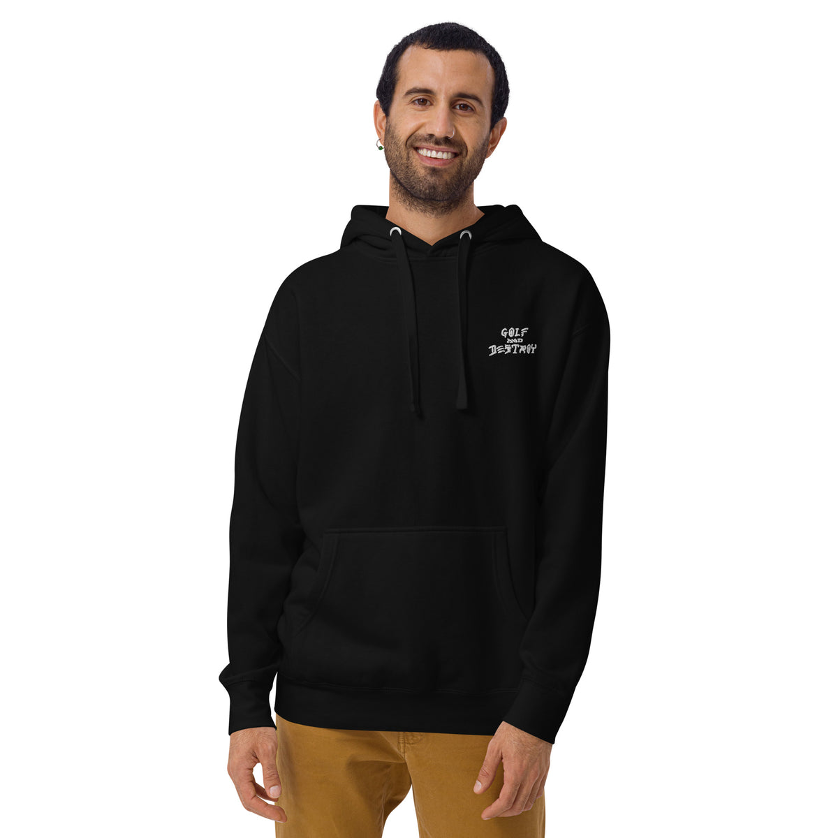 Golf and Destroy Embroided Hoodie – Sandflogolfco