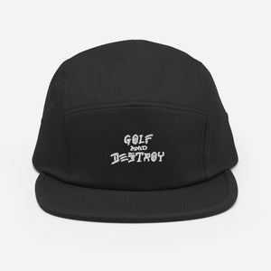 Open image in slideshow, Golf and Destroy Embroided 5 panel
